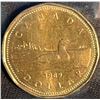 Image 7 : 1988, 89, 92 Four Canadian One Dollar Coins, ICCS Graded