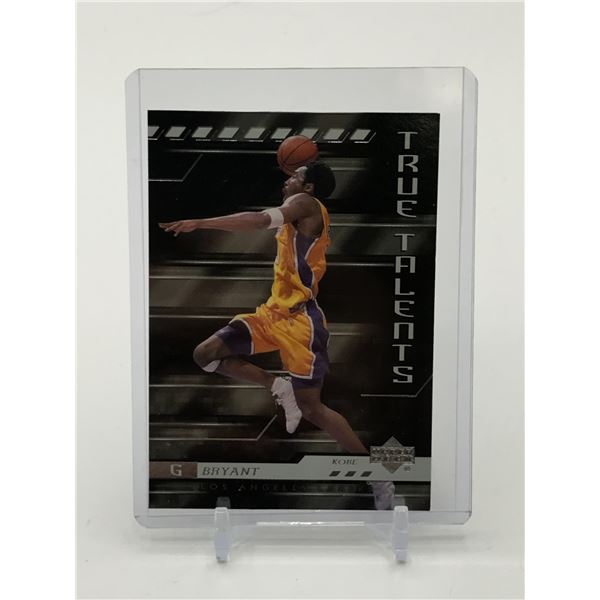 2000 UPPER DECK TRUE TALENTS KOBE BRYANT TRADING CARD