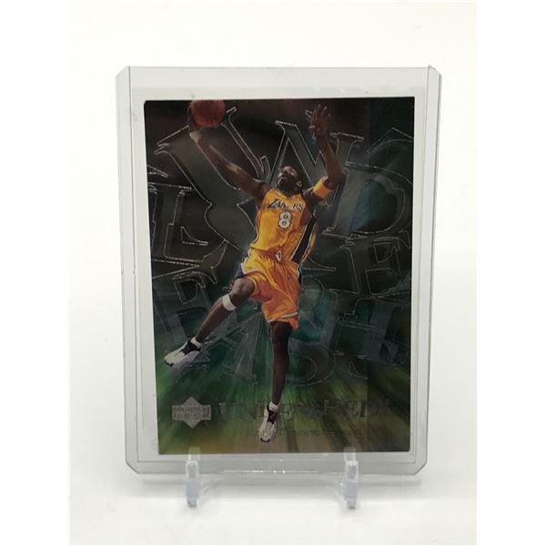 UPPER DECK KOBE BRYANT UNLEASHED TRADING CARD
