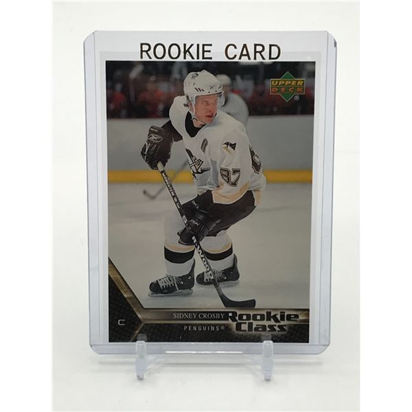 2005-6 UPPER DECK SIDNEY CROSBY ROOKIE CLASS TRADING CARD