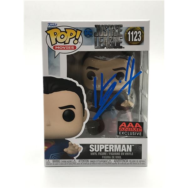 HENRY CAVILL SIGNED SUPERMAN FUNKO POP - KB COA
