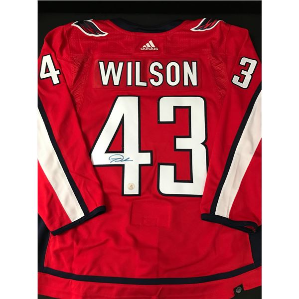 TOM WILSON SIGNED WASHINGTON CAPITALS ADIDAS PRO JERSEY - AJ SPORTS COA
