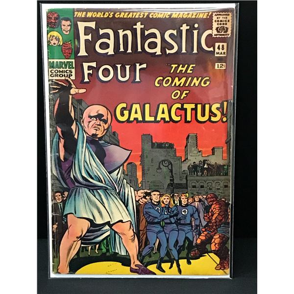 BIG KEY THE FANTASTIC FOUR NO.48 - (1ST GALACUS 1ST SILVER SURFER)MARVEL COMICS