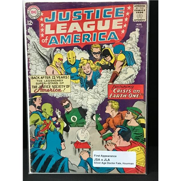 JUSTICE LEAGUE OF AMERICA #21 - DC COMICS