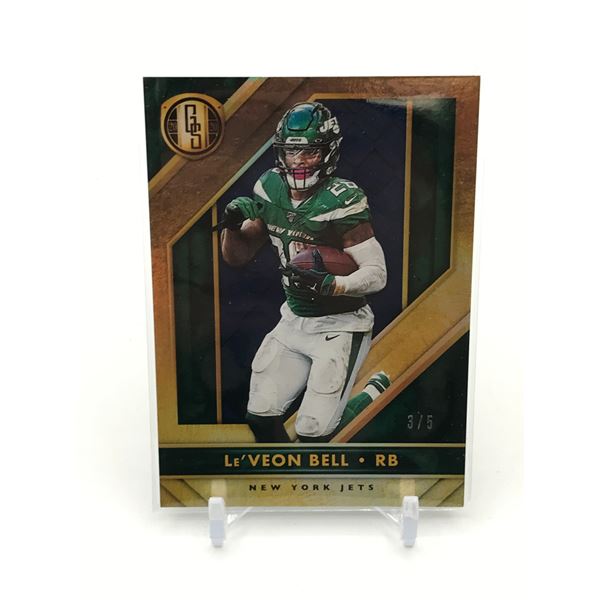 2020 PANINI GOLD STANDARD FOOTBALL LE'VEON BELL TRADING CARD 3/5