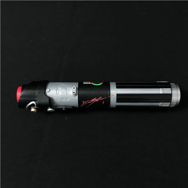 HAYDEN CHRISTENSEN SIGNED LIGHTSABER - WWOC COA
