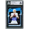 Image 1 : 2020 DONRUSS CLEARLY RATED ROOKIES JUSTIN HERBERT SIGNED TRADING CARD - BECKETT ENCAPSULATED