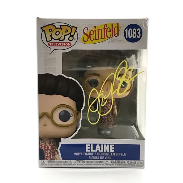 JULIA LOUIS-DREYFUS SIGNED ELAINE SEINFELD FUNKO POP - KB COA
