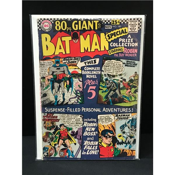 BATMAN #185 - DC COMICS