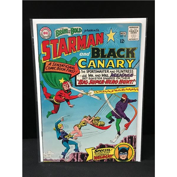 THE BRAVE AND THE BOLD PRESENTS STARMAN AND BLACK CANARY #62 - DC COMICS
