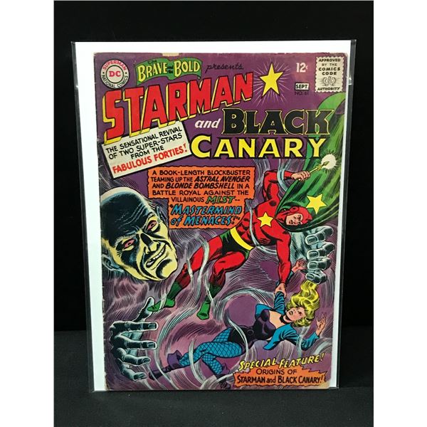 THE BRAVE AND THE BOLD PRESENTS STARMAN AND BLACK CANARY #61 - DC COMICS