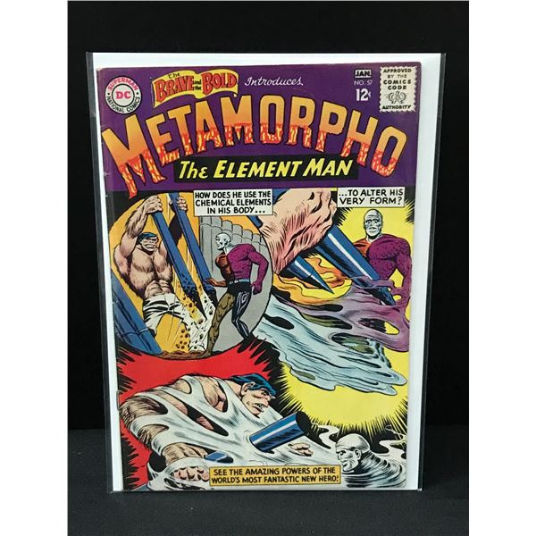 THE BRAVE AND THE BOLD INTRODUCES METAMORPHO #57 - DC COMICS