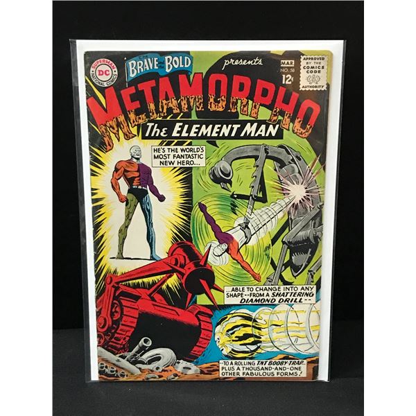 THE BRAVE AND THE BOLD INTRODUCES METAMORPHO #58 - DC COMICS