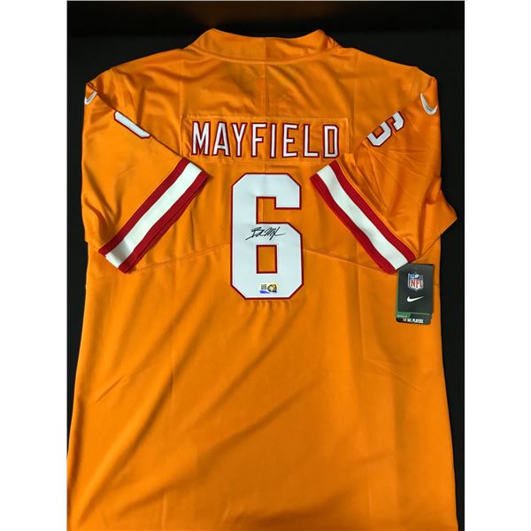 BAKER MAYFIELD SIGNED CUSTOM JERSEY - ELITE COA