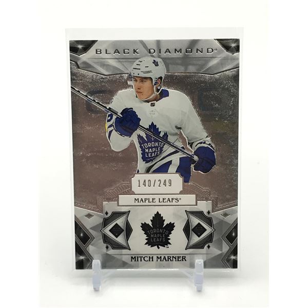 2019-20 UPPER DECK BLACK DIAMOND HOCKEY MITCH MARNER TRADING CARD 140/249
