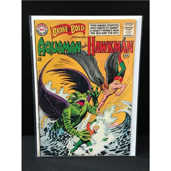 THE BRAVE AND THE BOLD PRESENTS AQUAMAN & HAWKMAN #51 - DC COMICS