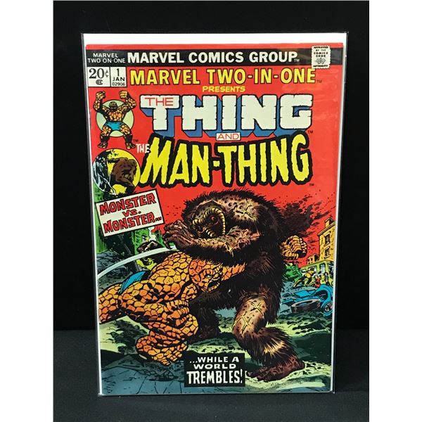 MARVEL TWO IN ONE PRESENTS #1 - MARVEL COMICS