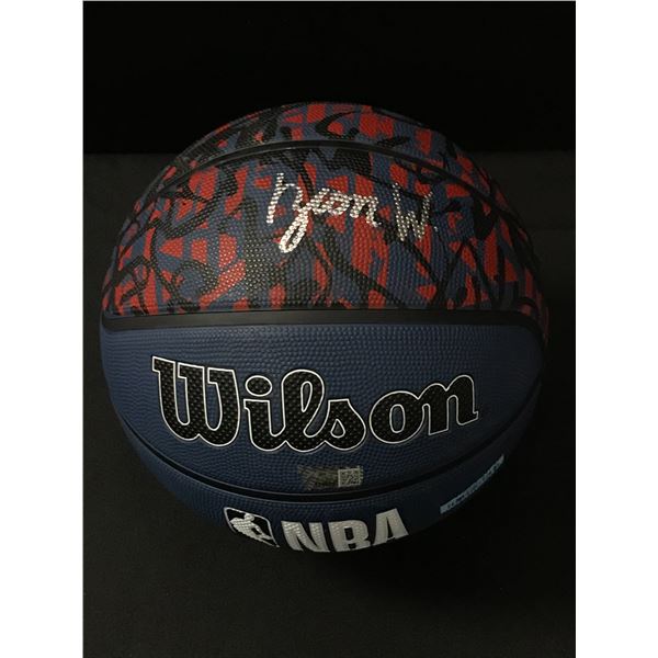 ZION WILLIAMSON SIGNED WILSON BASKETBALL (ACE COA)