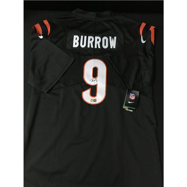 JOE BURROW SIGNED CINCINATTI BENGALS CUSTOM JERSEY - ELITE COA