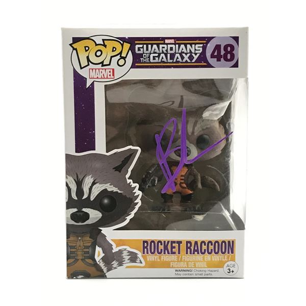 BRADLEY COOPER SIGNED ROCKET RACOON G.O.T.G FUNKO POP - KB COA