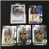 Image 1 : LOT OF 5 CHASE CLAYPOOL ROOKIE TRADING CARDS INCLUDING 1 SIGNED