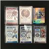 Image 1 : LOT OF 6 SIGNED NFL TRADING CARDS