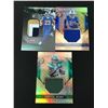 Image 1 : LOT OF 3 PATCH NFL TRADING CARDS