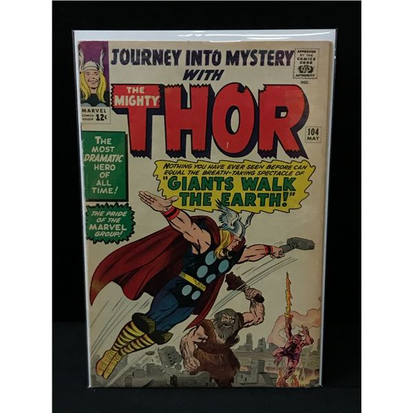 JOURNEY INTO MYSTERY WITH THE MIGHTY THOR #104 - MARVEL COMICS