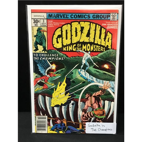 GODZILLA #3 - MARVEL COMICS