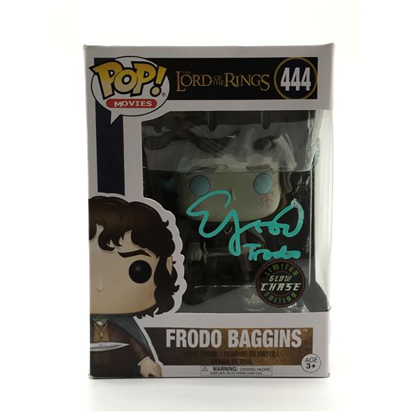 ELIJAH WOOD SIGNED FRODO L.O.T.R FUNKO POP - WWOC COA