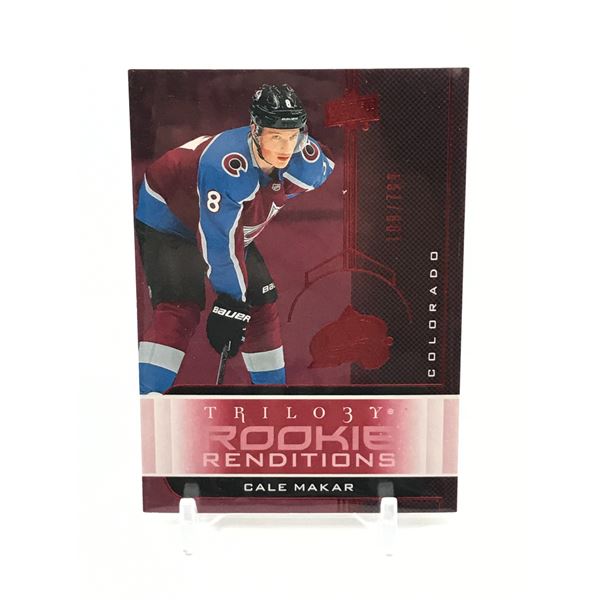 2019-20 UPPER DECK TRILOGY HOCKEY ROOKIE RENDITIONS TRADING CARD 199/799