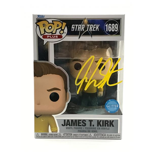 WILLIAM SHATNER SIGNED JAMES KIRK STAR TREK FUNKO POP - WWOC COA