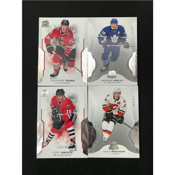 LOT OF 4 THE CUP HOCKEY TRADING CARDS