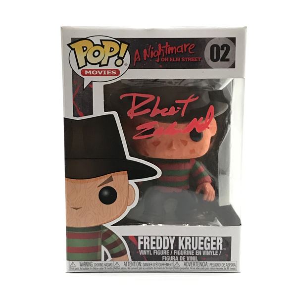 ROBERT ENGLUND SIGNED FREDDY KREUGER FUNKO POP - WWOC COA