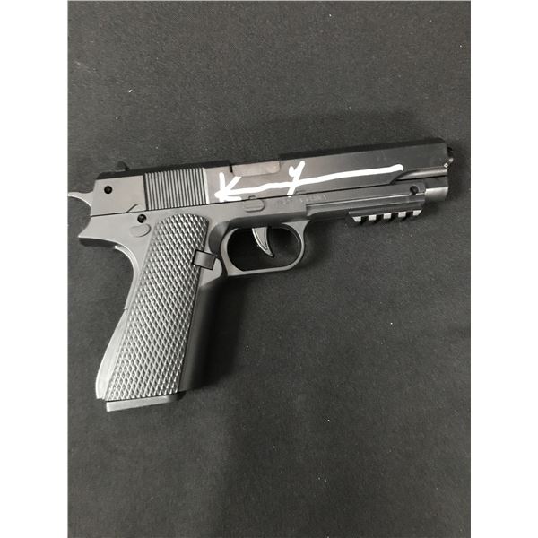 KEANU REEVES SIGNED JOHN WICK PROP GUN - KB COA
