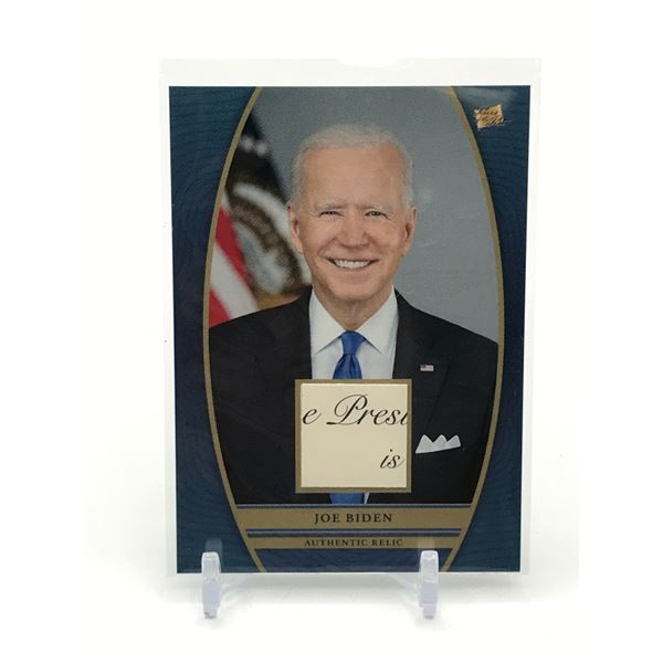 2024 PIECES OF THE PAST JOE BIDEN RELIC CARD