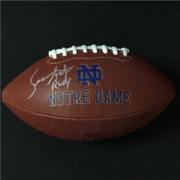 SEAN ASTIN SIGNED RUDY NOTRE DAME FOOTBALL - WWOC COA