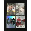 Image 1 : LOT OF 4 HOCKEY TRADING CARDS