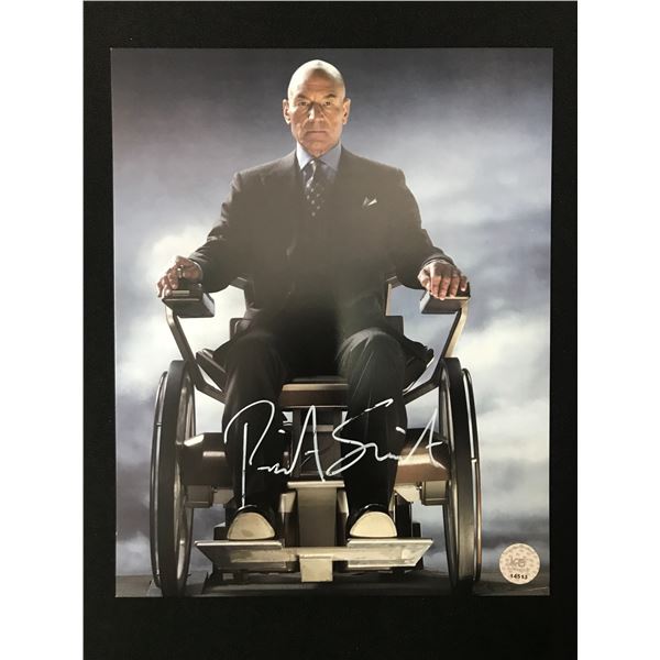 PATRICK STEWART SIGNED X-MEN 8X10 - KB COA