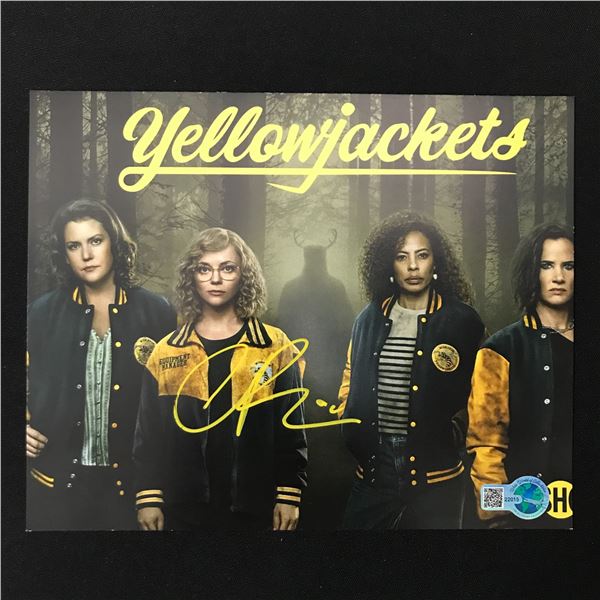 CHRISTINA RICCI SIGNED YELLOWJACKETS 8X10 - WWOC COA