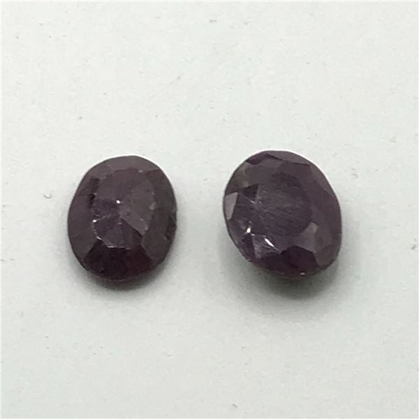 LOT OF 2 MADAGASCAR RUBIES 9.22 CTS AA GRADE - JEWEL SCAN REPLACEMENT VALUE $11,248