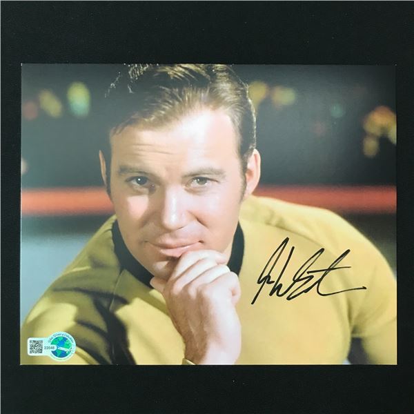 WILLIAM SHATNER SIGNED STAR TREK 8X10 - WWOC COA