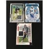 Image 1 : LOT OF 3 FOOTBALL PATCH TRADING CARDS