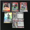 Image 1 : LOT OF 6 SIGNED FOOTBALL TRADING CARDS