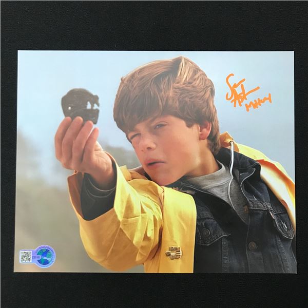 SEAN ASTIN SIGNED GOONIES 8X10 - WWOC COA