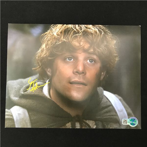 SEAN ASTIN SIGNED L.O.T.R 8X10 - WWOC COA