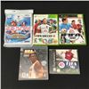 Image 1 : LOT OF 5 VIDEO GAMES IN ORIGINAL PACKAGING