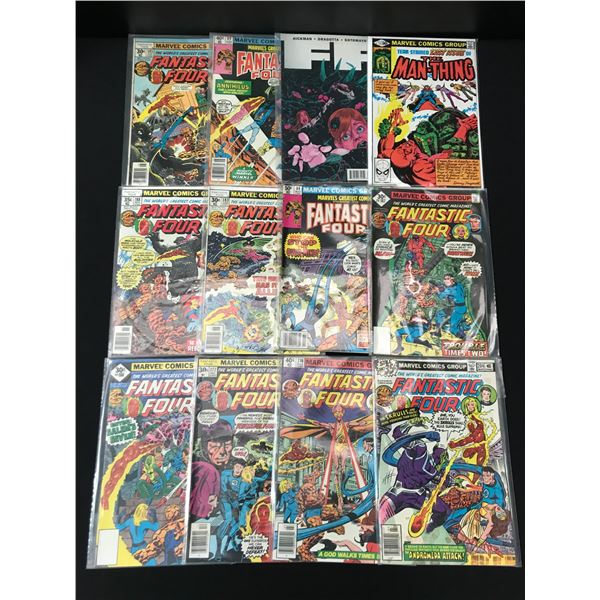 LOT OF 12 MIXED TITLE COMICS - MARVEL COMICS