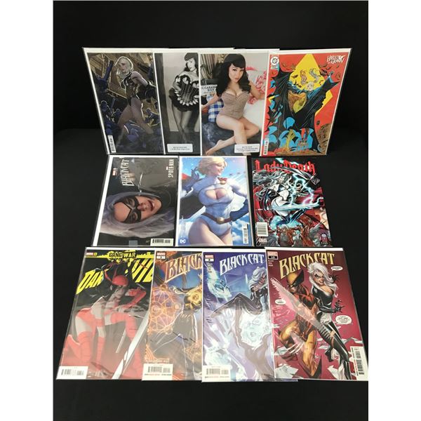 LOT OF 9 MIXED TITLE COMICS - VARIOUS PUBLISHERS