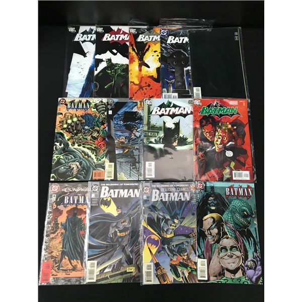 LOT OF 12 COMICS FEATURING SPIDERMAN - DC COMICS